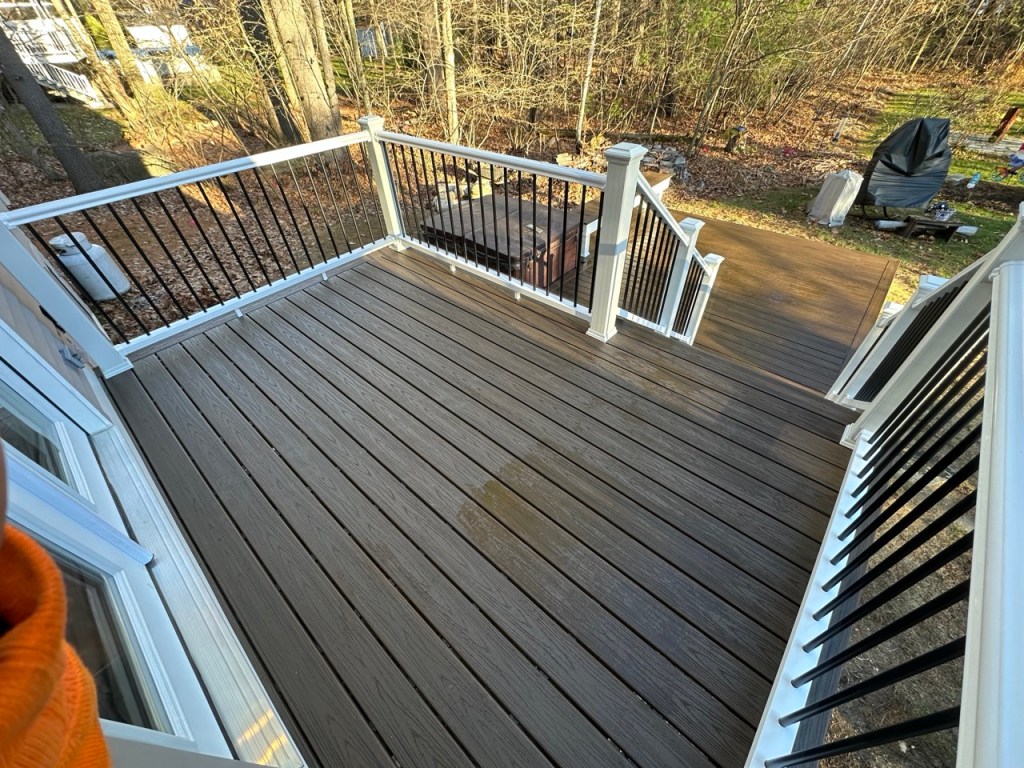 deck stairs from top